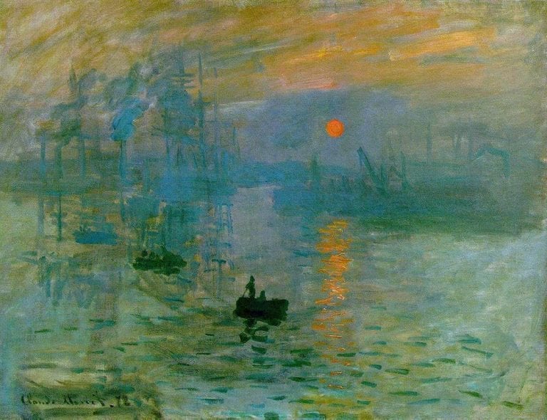 Olieverfreproductie Claude Monet