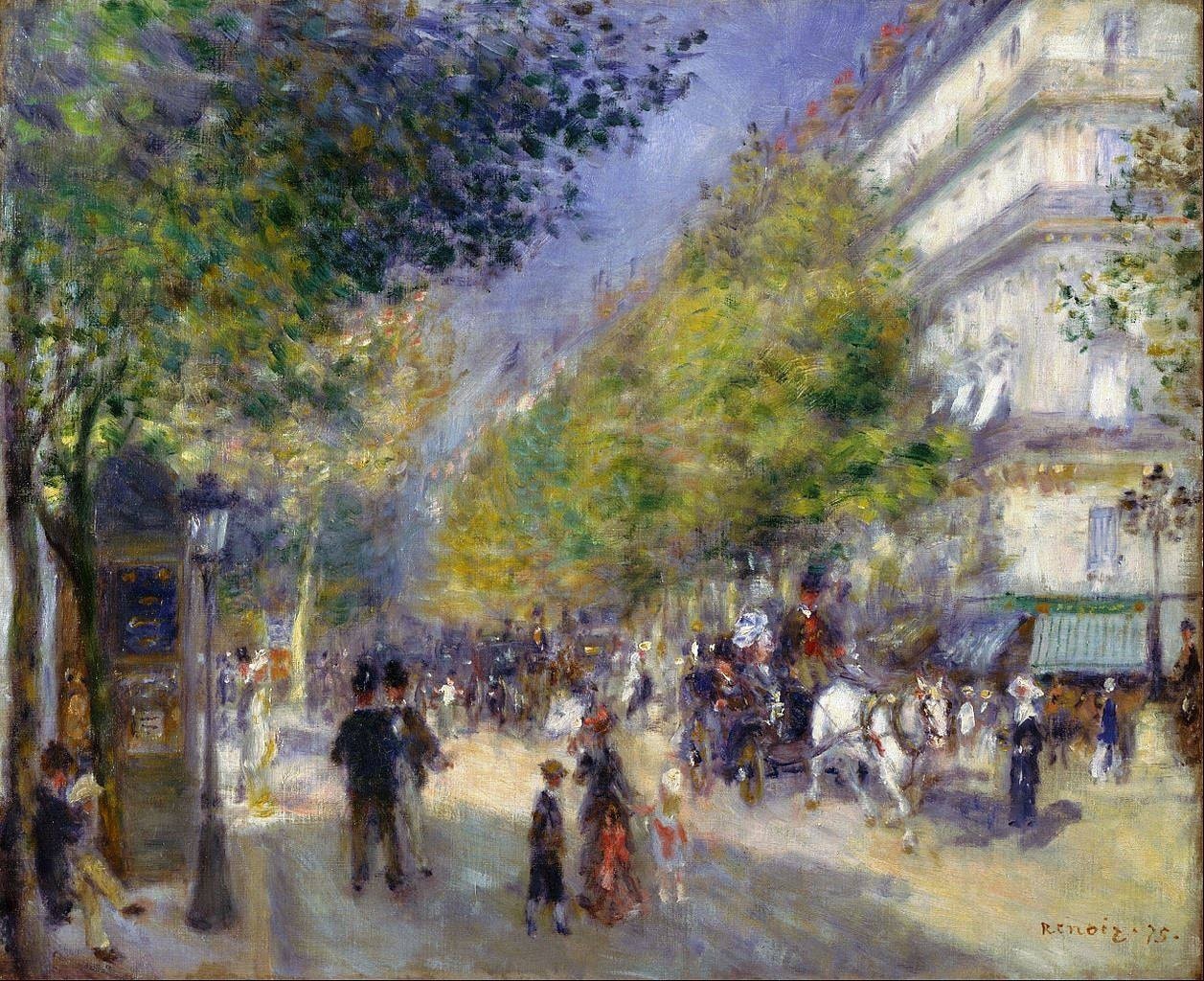 Olieverfschilderij Renoir