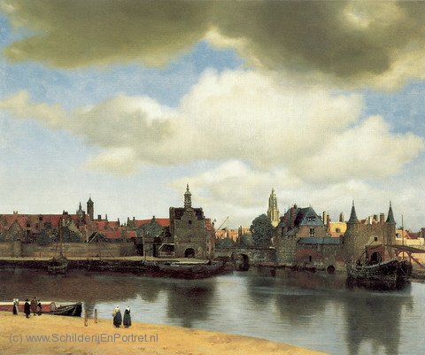 Johannes Vermeer olieverfschilderij